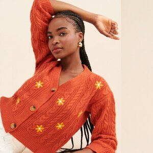 Raga Caylin Cable Knit Cardigan (Size M)